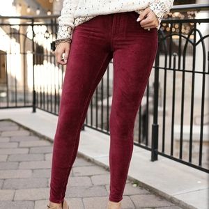 Grace and lace happy pant corduroy wine size 2